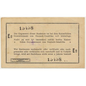 Germany, East Africa, 1 Rupie 1915