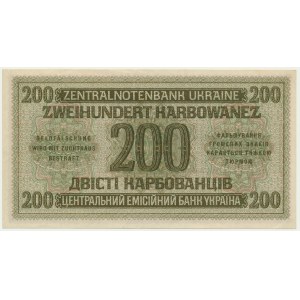 Ukraine, 200 Karbovanez 1942