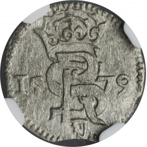 Kurské knížectví, Gotthard Kettler, Dvoudenní Mitawa 1579 - NGC UNC DETAILY - Vzácné