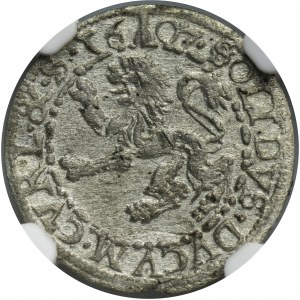 Fürstentum Kurland, Friedrich und Wilhelm Kettler, Mithrasregal 1607 - NGC AU58 - RARE