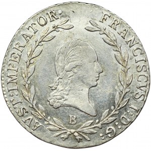 Rakousko, František II., 20 krajcarů Vídeň 1815 A