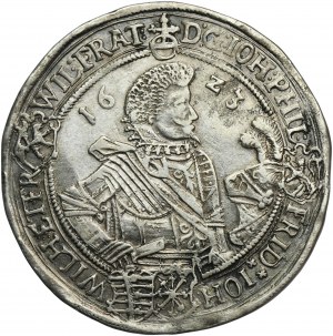 Niemcy, Saksonia-Altenburg, Jan Filip, Fryderyk, Jan Wilhelm i Fryderyk Wilhelm II, Talar Saalfeld 1623