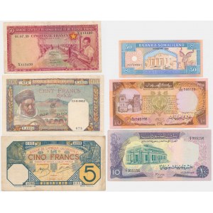 Lot of African banknotes (6 pcs.)