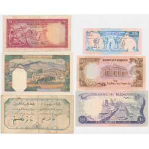 Lot of African banknotes (6 pcs.)