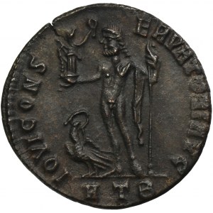 Roman Imperial, Licinius I, Follis - RARE, HTB in exerque
