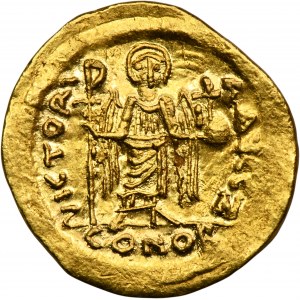 Byzantská ríša, Maurícius Tiberius, Solidus