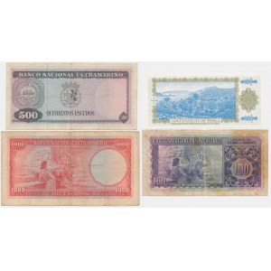 Tonga a Guinea Bisseau, 1 pa'anga, 100-1000 escudos 1958-82 (4 ks).