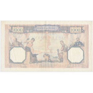 Francúzsko, 1 000 frankov 1940