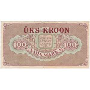 Estonsko, 1 koruna 1923 (1928)