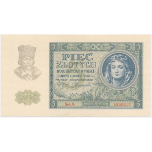 5 złotych 1940 - A -