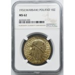 Head of a Woman, 10 gold Warsaw 1932 - NGC MS62