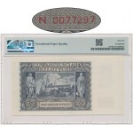 20 złotych 1940 - N - London Counterfeit - PMG 66 EPQ