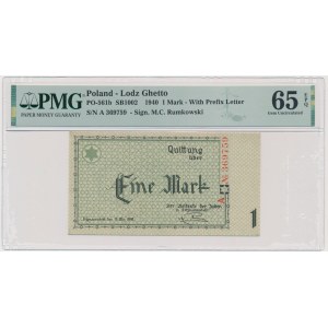 1 Mark 1940 - A - 6 digit series - PMG 65 EPQ