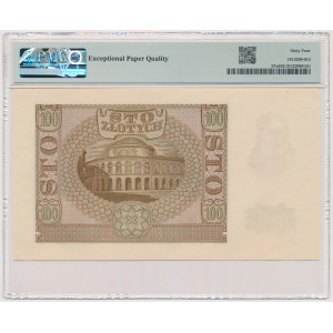 100 gold 1940 - B - Counterfeit ZWZ - PMG 64 EPQ