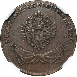 Galicie a Lodomerie, haléř Vídeň 1794 - NGC AU58 BN