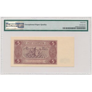 5 zlatých 1948 - A£ - PMG 65 EPQ