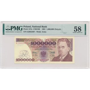 1 milion złotych 1991 - G - PMG 58