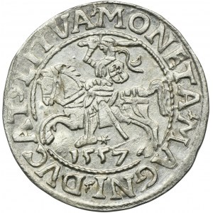 Sigismund II August, 1/2 Groschen Vilnius 1557 - LI/LITVA