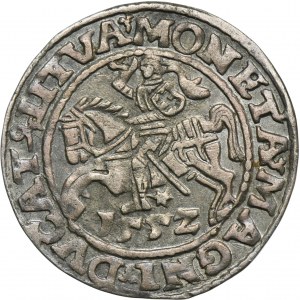 Sigismund II August, 1/2 Groschen Vilnius 1552 - RARE, LI/LITVA