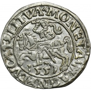 Sigismund II August, 1/2 Groschen Vilnius 1551 - LI/LITVA