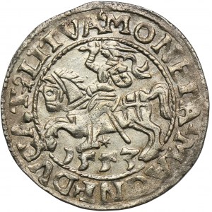 Zikmund II August, půlgroš Vilnius 1553 - LI/LITVA