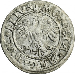 Sigismund II August, 1/2 Groschen Vilnius 1545 - RARE, L/LTIVA