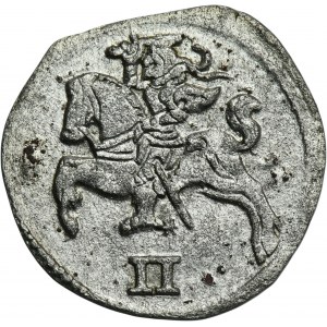 Sigismund II August, 2 Denarius Vilnius 1566