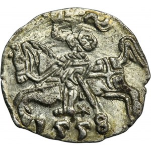 Sigismund II August, Denarius Vilnius 1558