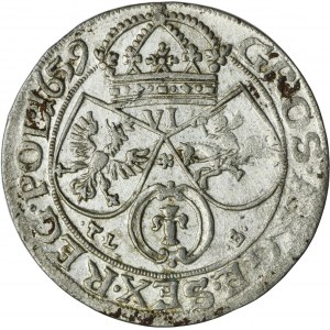 Jan II Kazimierz, Szóstak Kraków 1659 TLB