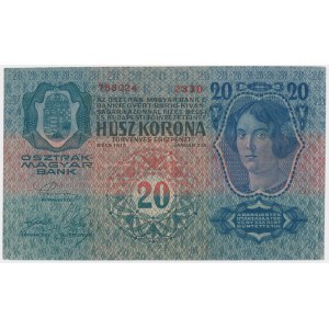Austria, 20 Kronen 1913
