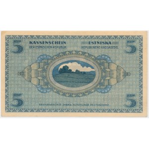 Estonsko, 5 známek 1919