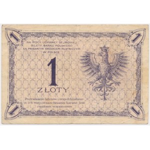 1 złoty 1919 - S.78 D -