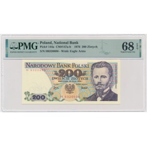 200 złotych 1976 - H - PMG 68 EPQ