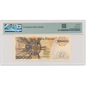 20.000 złotych 1989 - Y - PMG 66 EPQ