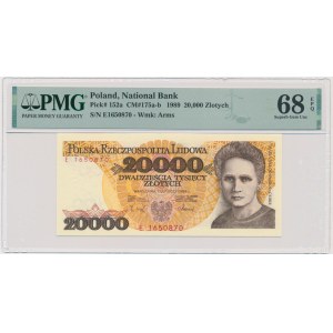 20,000 zl 1989 - E - PMG 68 EPQ
