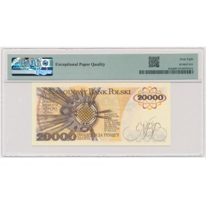 20.000 złotych 1989 - E - PMG 68 EPQ