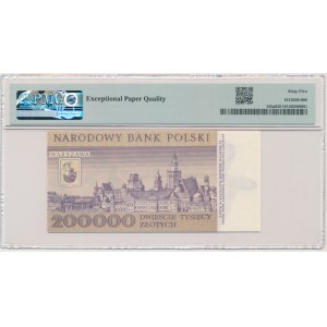 200.000 złotych 1989 - M - PMG 65 EPQ