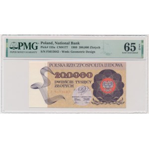 200,000 zl 1989 - F - PMG 65 EPQ