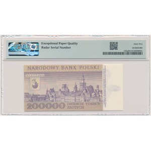 200.000 złotych 1989 - G - PMG 65 EPQ
