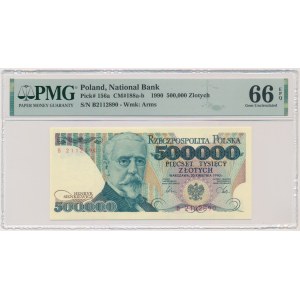 500,000 PLN 1990 - B - PMG 66 EPQ