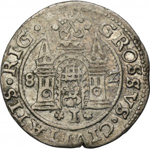 Stephen Bathory, Groschen Riga 1582 - LI