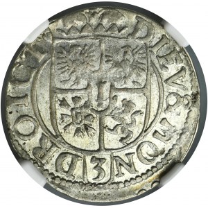 Kniežacie Prusko, Juraj Wilhelm, Polovičná stopa Königsberg 1623 - NGC AU58