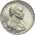 Německo, Pruské království, Wilhelm II, 2 marky Berlín 1913 A - NGC PROOF DETAILY
