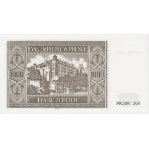 Krakowiak, 1.000 złotych 1941 - MCSM 360 -
