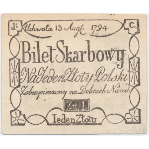 1 złoty 1794 - C - FAŁSZERSTWO