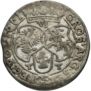 John II Casimir, 6 Groschen Bromberg 1661 TT