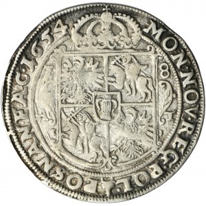 John II Casimir, 1/4 Thaler Posen 1654 AT