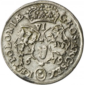 John III Sobieski, 6 Groschen Bromberg 1679