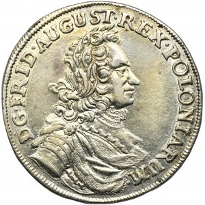 August II Silný, 2/3 tolaru (gulden) Drážďany 1703