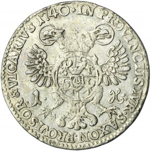 Augustus III of Poland, Groschen Dresden 1740